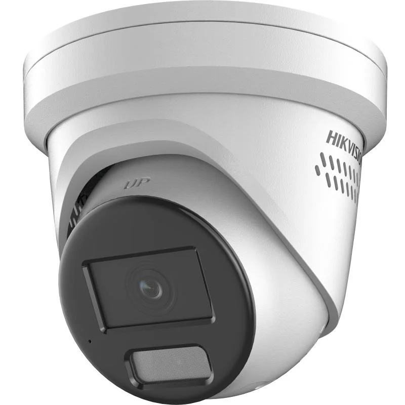 2 MP AcuSense Strobe Light and Audible Warning Fixed Turret Network Camera, Silverbox Electronics providing the best cctv camera installation service in Dubai